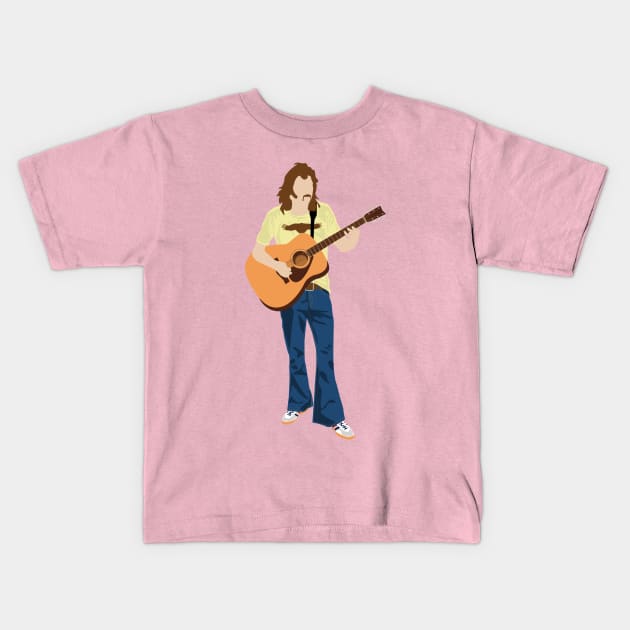 Tribute: Glenn Frey Kids T-Shirt by Paulychilds